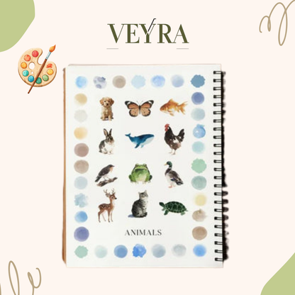 Veyra Suluboya Kitap Seti - 30 Dakikada Sanat Terapisi