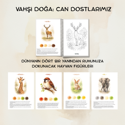 Veyra Rehberli Sulu boya Boyama Kitapları