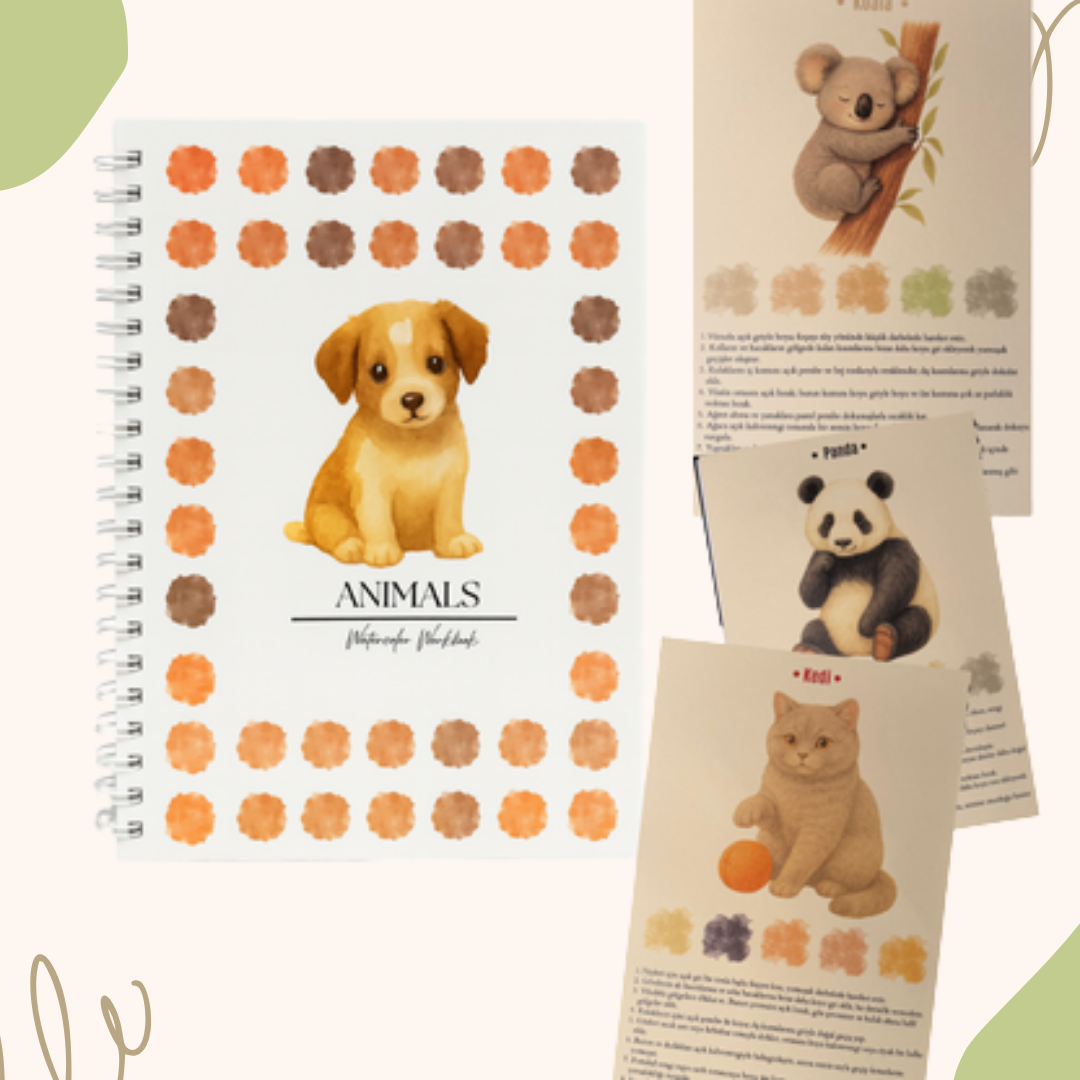 Veyra Suluboya Kitap Seti - 30 Dakikada Sanat Terapisi