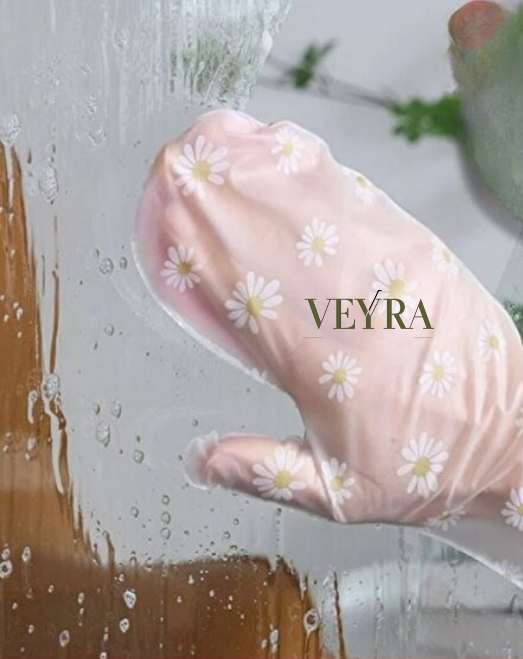 Slikon Uçlu Ultra Hijyenik Bulaşık Yıkama Eldiveni