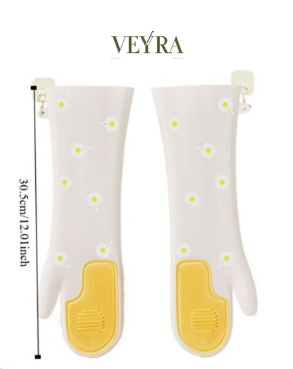 Slikon Uçlu Ultra Hijyenik Bulaşık Yıkama Eldiveni